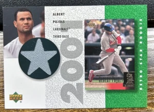 Albert Pujols 2002 Upper Deck Authentics Retro UD Star Rookies Jerseys #SR-AP - Picture 1 of 2