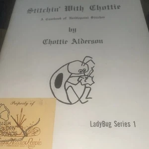 Stitchin' With Chottie Casebook Needlepoint Stitches LadyBug Series 1 Alderson - Picture 1 of 1