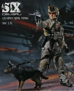 1/6 US Navy Seal Team 6 K9 w/dog from Playhouse. MIB - Picture 1 of 5