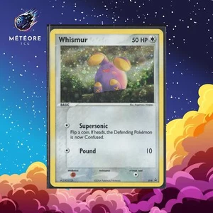 Pokemon Card Whismur 019 Ex Promo Black Star English - Picture 1 of 2