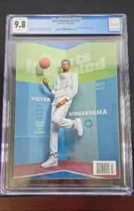 March 2023 Sports Illustrated 1st Victor Wembanyama Cover CGC 9.8 Newsstand RC - Picture 1 of 2