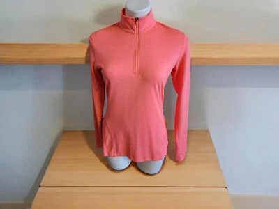 Top Pullover Slazenger Golf Para Mujer Manga Larga Media Cremallera Talla S Naranja Foto 1 de 4