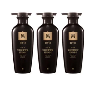 3 x Ryo Jinsaengbo Super Revital Total Care Conditioner 400ml from Korea - Picture 1 of 3