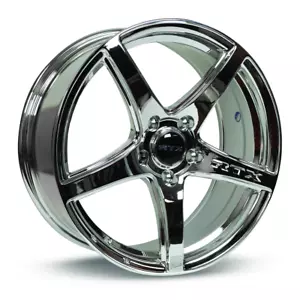 18 inch 18x8 RTX Illusion Chrome / PVD wheel rim 5x4.5 5x114.3 +42 - Picture 1 of 1