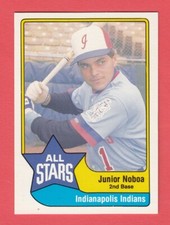 1989 TCMA Minor League All Stars # 3 Junior Noboa - Indianapolis Indians