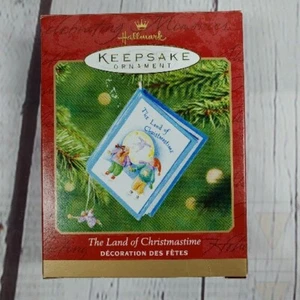 NIB-Hallmark Keepsake Ornament The Land of Christmastime 2001 Handcrafted Paper - Picture 1 of 7