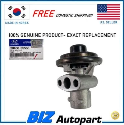 GENUINE ! EGR VALVE FOR 01-06 XG300 XG350 SANTA FE 04-06 AMANTI OE# 28450-35560 Foto 1 de 4