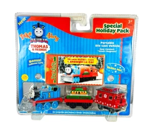 Thomas & Friends Die Cast Take Along THOMAS HOLIDAY SET SNOW GLOBE - NOS Sealed - Picture 1 of 3