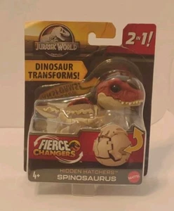 Raro Jurassic World Fierce Changers incubadores ocultos Spinosaurus Parque Jurásico - Imagen 1 de 7