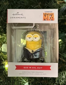 Hallmark 2025 Gus In The AVL Suit Despicable Me4 Red Box Ornament - Picture 1 of 1