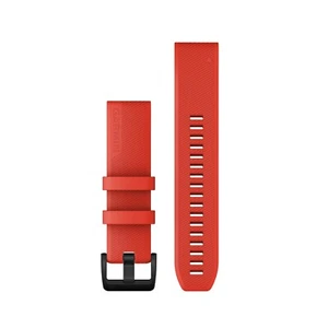 Garmin 010-12901-02 QuickFit 22 mm Laser Red Silicone Replacement Watch Band - Picture 1 of 2