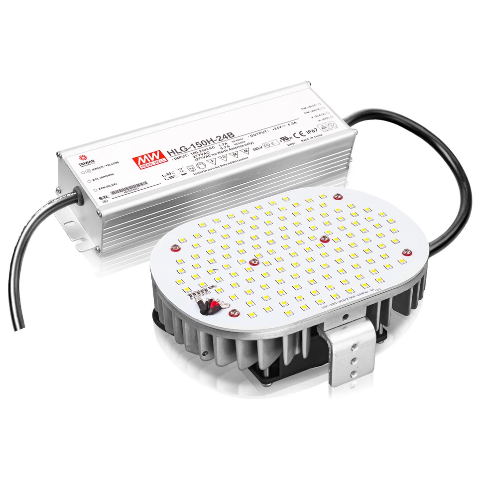 LED Shoebox Retrofit Kits 120W, E39 Mogul Base 5000K Shoebox Retrofit Lights - Image 1 of 4