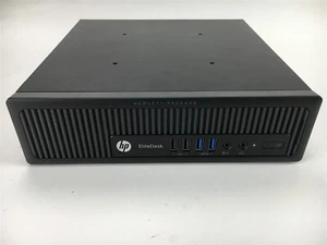 HP EliteDesk 800 G1 USDT Desktop Intel Core i3-4130 3.40GHz 4GB RAM NO HDD NO OS - Picture 1 of 8