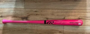 AUSTIN RILEY ATL BRAVES SIGNED RAWLINGS MOTHERS DAY BAT “FOR THE A!” BECKETT - Picture 1 of 3