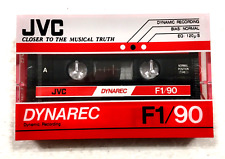 JVC F1 90  vintage audio cassette blank tape sealed Made in Japan Type I