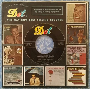 1958 Margaret Whiting ‎"Just A Dream / Pretty-Eyed Baby" 45 DOT SLEEVE 45-15804 - Bild 1 von 4