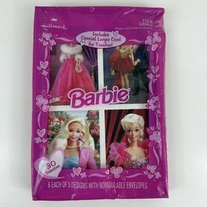 Vintage 1996 Hallmark Mattel Barbie 30 Valentine Cards Teacher Card NEW Sealed - Picture 1 of 8