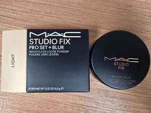 MAC Studio Fix Pro Set + Blur Weightless Loose Powder 'LIGHT' NIB - Picture 1 of 1