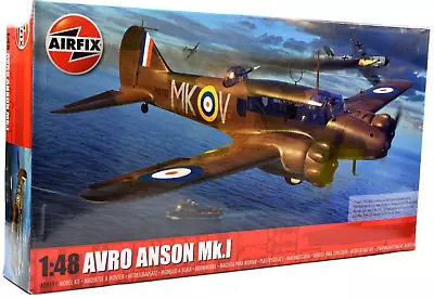 Airfix Bristol Avro Anson Mk.I 1:48 Scale Model Airplane Kit A09191 - Image 1 of 3