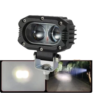 1PC OF Motorcycle Motorbike LED Fog Light Lamp Spotlight Headlight Universal - Picture 1 of 15