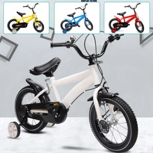 14 Zoll Kinderfahrrad Jungen Mädchen Fahrrad ab 3-6 Jahre mit Hilfsrad Rad Bike - Bild 1 von 49
