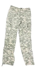 Military Pants Mens Medium Long Digital Camo Trouser Army Combat Uniform ACU - Picture 1 of 10
