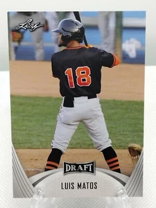 Luis Matos 2021 Leaf Draft Baseball San Francisco Giants - Picture 1 of 2