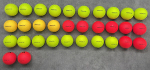 32 Bridgestone AAA e12 & e12 soft Matte AAA Assorted Colors Golf Balls (INV#GAS)