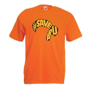 Hashtag Save Apu Herren Cartoon Comic lustig Protest T-Shirt - Bild 1 von 9
