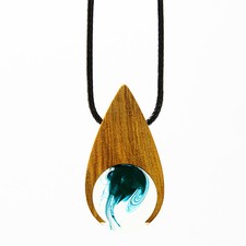 Collana Legno Ulivo Resina COLLS6