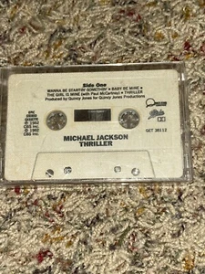 Michael Jackson Thriller Cassette Tape 1982 QET 38112 - Tested - EUC - Picture 1 of 1