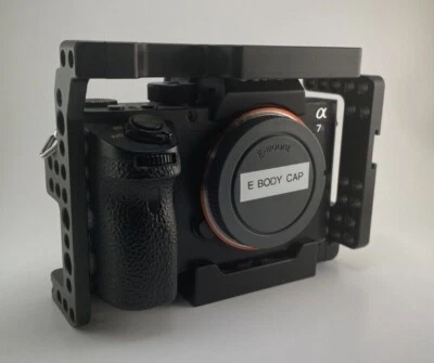 Sony Alpha a7S II 12.1MP Mirrorless Camera unlimited record battery Body + Cage - Image 1 of 4
