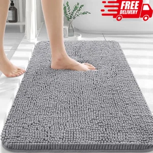 OLANLY Bathroom Rugs 30x20, Extra Soft Absorbent Chenille Bath Rugs new - Picture 1 of 4