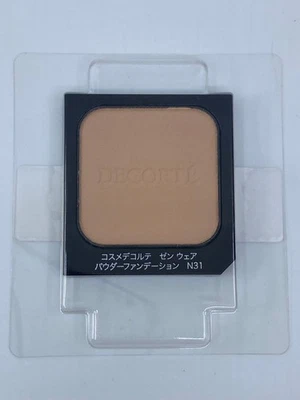 Cosme Decorte Zenwear Foundation N31 Refill Pressed Powder Made in Japan New - Image 1 of 4