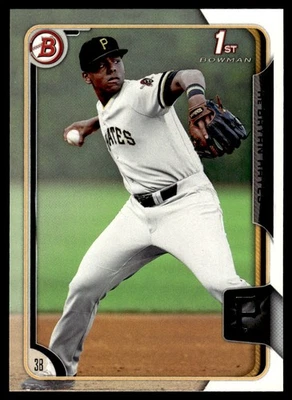 2015 Bowman Draft Picks & Prospects Ke'Bryan Hayes Pittsburgh Pirates #137 - Image 1 of 2