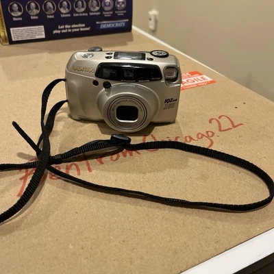 Cámara PENTAX IQZoom 160 Point Shoot 35 mm Hecha en Japón/Usada Ver Video Foto 1 de 4