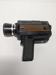 Sears Super 8 Black Eight One Auto Zoom Lens Reflex Movie Camera UNTESTED - Picture 1 of 3