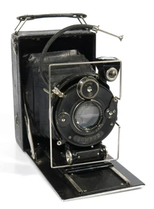 PRL) 1926 AGFA STANDARD 6x9 FILM CAMERA SOFFIETTO FOLDING PLATTENKAMERA CAMARA - Imagen 1 de 15