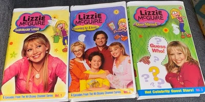 Lizzie McGuire: Fashionably Lizzie & Growing Up, Star struck Vol 1, 2 and 3 VHS Foto 1 de 4
