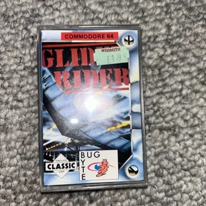 VINTAGE - Commodore 64 - GLIDER RIDER - Cassette - by Bug Byte - UK Seller - Photo 1/2
