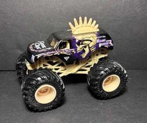 Monster Jam Mohawk Warrior Truck Figure Boneyard Series Black Brown 1:64 - Picture 1 of 6