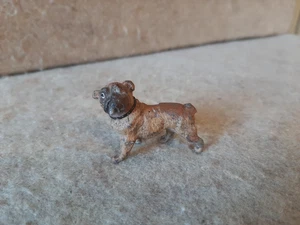 Vintage Miniature Cast Metal Bulldog Figurine made in Germany MACK Bull Dog - Picture 1 of 12