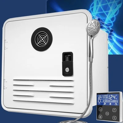 Gas Tankless Water Heater Camping Shower Hot Water Boiler Mobile Tankless Water Heater - Image 1 of 4