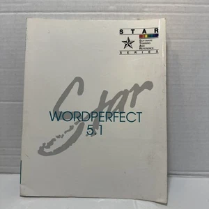 Word Perfect 5.1 Star Series Guide (1992, Software Training and Reference) - Picture 1 of 10