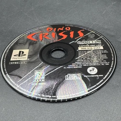 Dino Crisis (Sony PlayStation 1 PS1, 1999) Disc Only/Tested/Free Shipping - Image 1 of 4