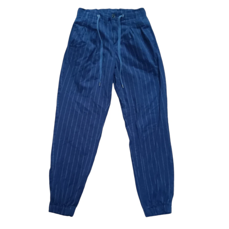 Pantalones Jogger American Eagle AE Rayas Cintura Corbata 7280349684 Talla XS Foto 1 de 4