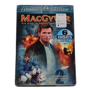 Macgyver Complete Second Season DVD,1986 Brand New Sealed Richard Dean Anderson - Foto 1 di 3