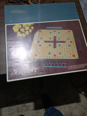 SCRABBLE Deluxe Edition Turntable 1977 Never Opened Game 100% Complete GREAT! - Image 1 of 4