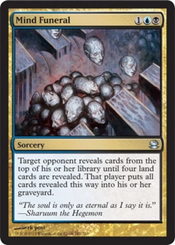 Mind Funeral - Foil - Modern Masters #181/229 MTG Magic The Gathering - Image 1 of 1