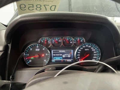 Used Speedometer Gauge fits: 2016 Chevrolet Tahoe cluster MPH US market 6.0L ID - Image 1 of 4